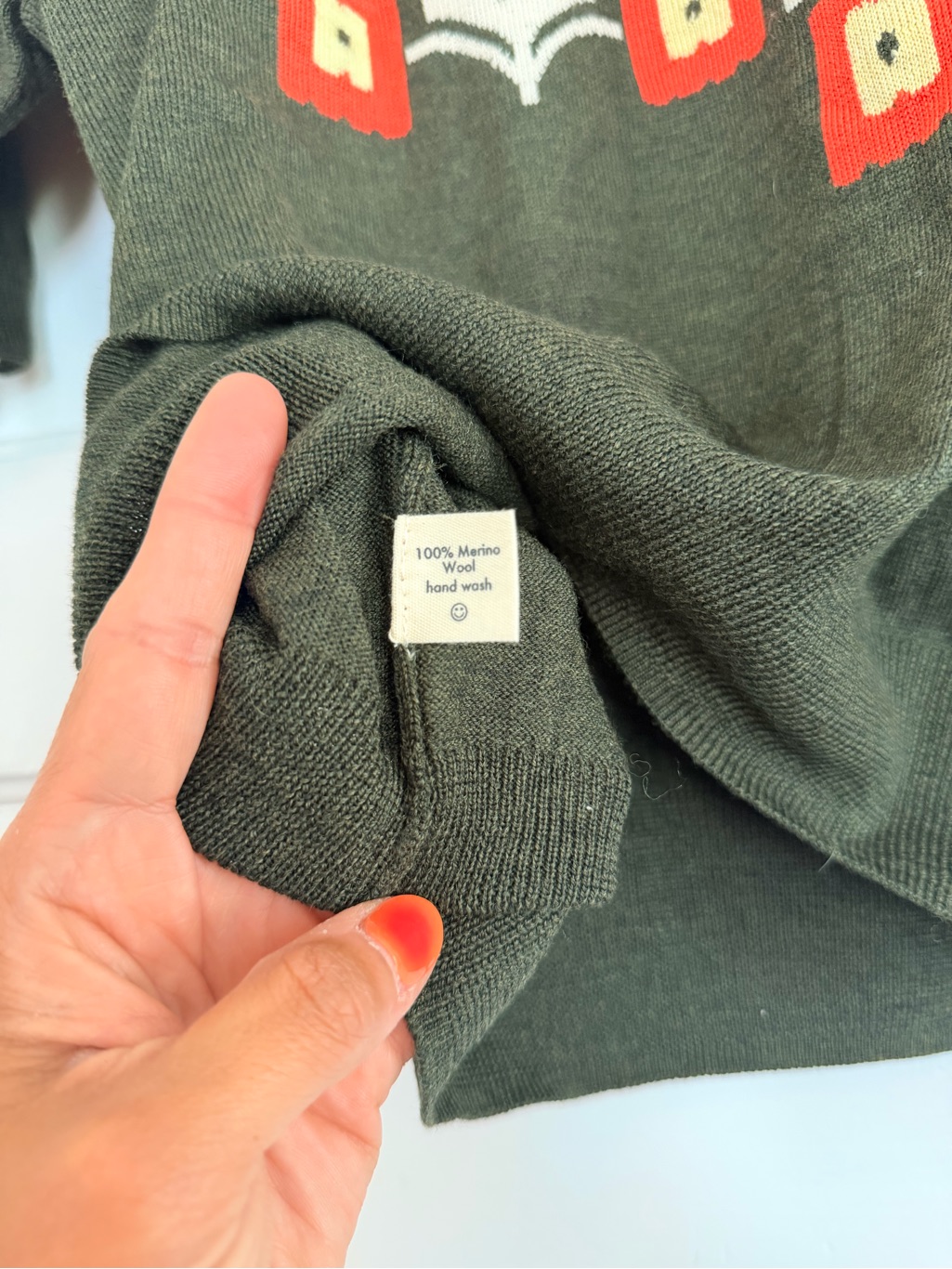 Degen Poppy Flower Sweater Tee — image 4 of 4